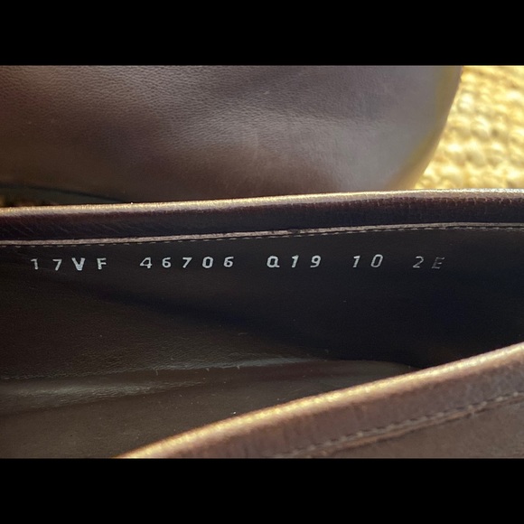 Salvatore Ferragamo brown dress shoes Men’s 10 - Picture 7 of 10